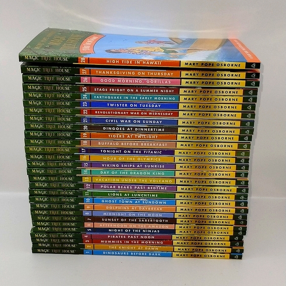 Magic Tree House Boxed Set Books 1-28 Paperback - Picture 7 of 12